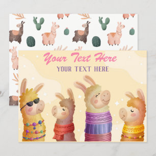 Invitation à tout événement Llama