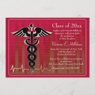 Invitation à un diplôme Médicale