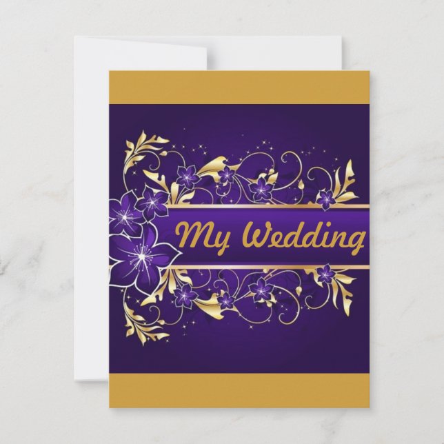 Invitation à un événement de henné (Devant)