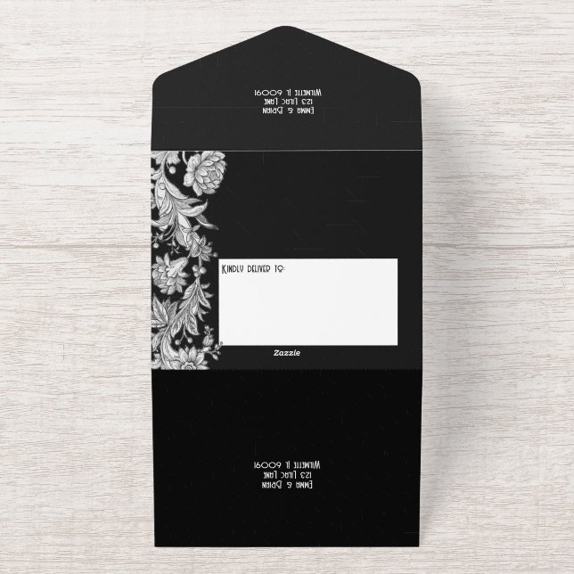 Invitation à un mariage tout-en-un (Extérieur)