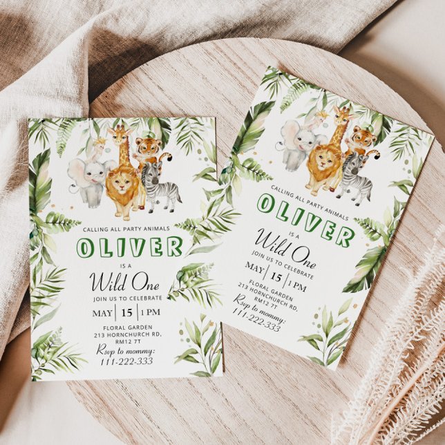 Invitation à un safari (Créateur téléchargé)