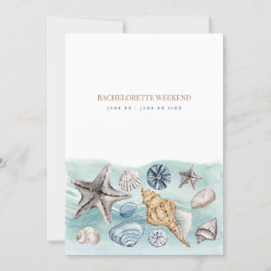 Invitation à un week-end de célibataire sur une pl