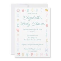Invitation à une Baby Shower