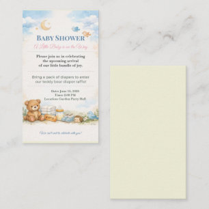 Invitation à une Baby Shower Concours de couches
