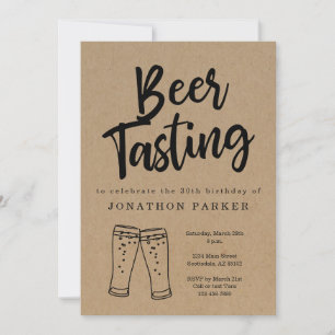 Invitation à une dégustation de bière