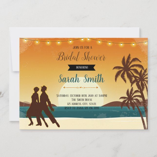 Invitation à une fête à La Havane (Devant)