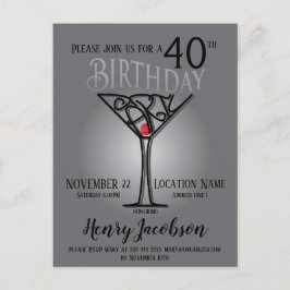 Invitation à une fête d'anniversaire