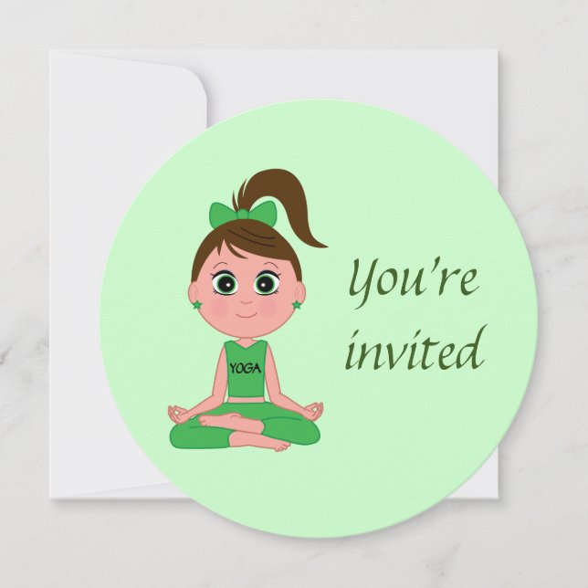 Invitation à une fête d'anniversaire à une fête de (Devant)
