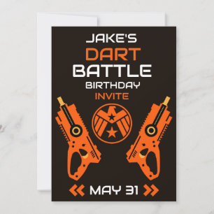 Invitation à une fête d'anniversaire de garçons Da