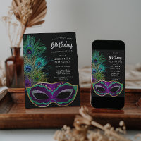 Invitation à une fête d'anniversaire pour le Mardi