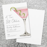 Invitation à une fête d'anniversaire pour un adult