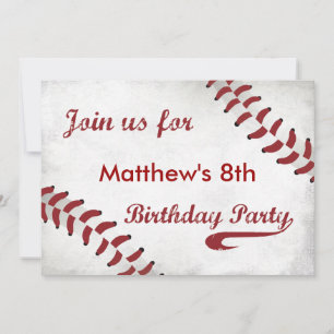 Invitation à une fête d'anniversaire sur le thème
