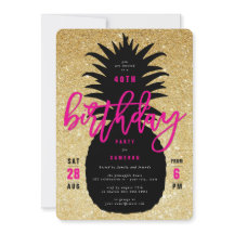Invitation à une fête d'anniversaire sur le thème 
