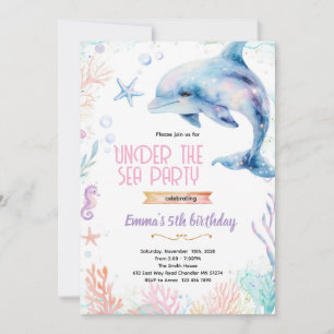 Invitation à une fête d'anniversaire sur le thème 