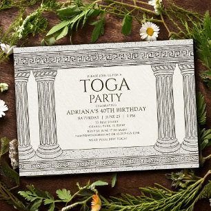 Invitation à une fête d'anniversaire sur l'histoir