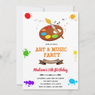 Invitation à une fête d'art et de musique