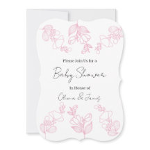 Invitation à une fête de bébé