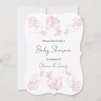 Invitation à une fête de bébé