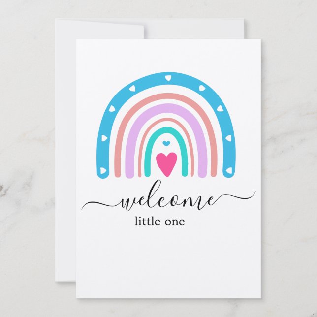 Invitation à une fête de bébé - Carte personnalisé (Devant)