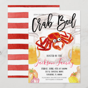 Invitation à une fête de crabe