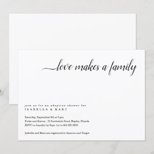 Invitation à une fête de douance (pour bébé ou tou