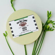 Invitation à une fête de football