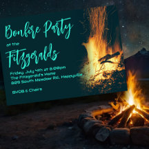 Invitation à une fête de la Nuit des Feux d'Artifi
