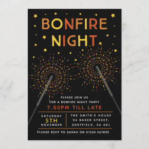 Invitation à une fête de la Nuit des Feux de Joie