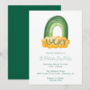 Invitation à une fête de la Saint-Patrick