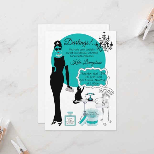 Invitation à une fête de mariage (Devant/Arrière en situation)