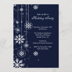Invitation à une fête de Noël