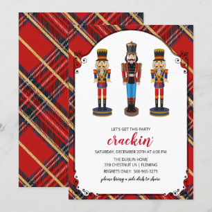 Invitation à une fête de Noël de Casse-Noisette