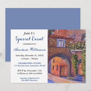 INVITATION À UNE FÊTE DE QUARTIER