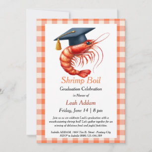 Invitation à une Fête de Remise de Diplôme avec Bo