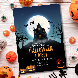Invitation à une fête d'Halloween, Nuit effrayante