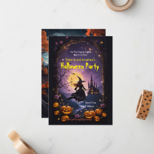 Invitation à une fête d'Halloween v2