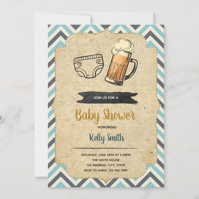 Invitation à une fête Huggies et câlins (Devant)