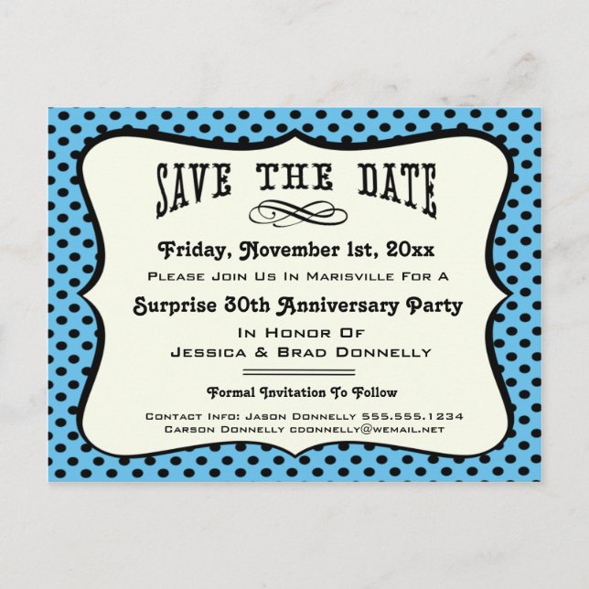 Invitation à une fête ou une réunion amusante avec (Devant)
