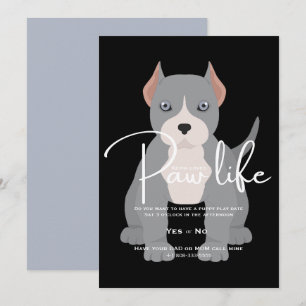 Invitation à une journée de jeu de Pit bull