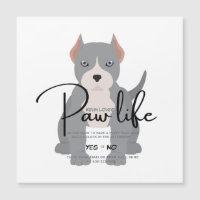 Invitation à une journée de jeu Pit bull paw life