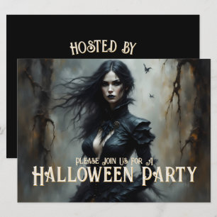 Invitation à une Nuit de Halloween Gothique de Mys