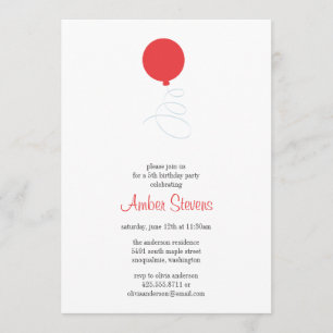 Invitation à une partie de ballons volants