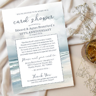 Invitation à une pluie de cartes pour le 50e anniv