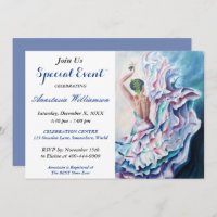 INVITATION À UNE SOIRÉE DE DANSE FLAMENCO