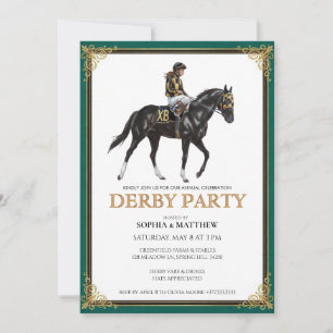 Invitation à une soirée de derby Décoration murale
