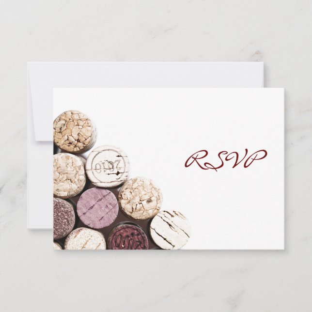 Invitation à une soirée de dîner de vin (Devant)