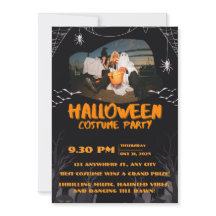 Invitation à une soirée d'Halloween effrayante – F