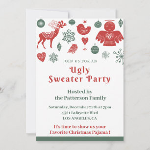 Invitation à une soirée élégante et amusante avec 
