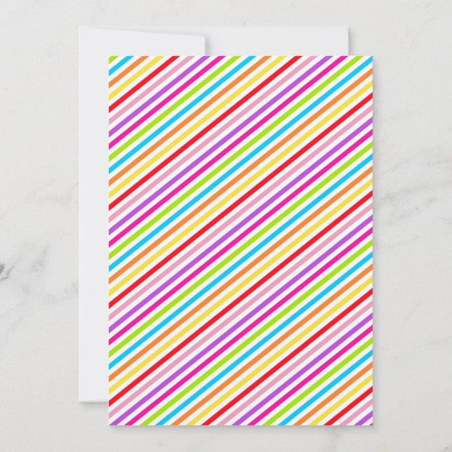 Invitation à une soirée peinture et pyjamas (Dos)