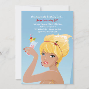 Invitation à votre fête d'anniversaire